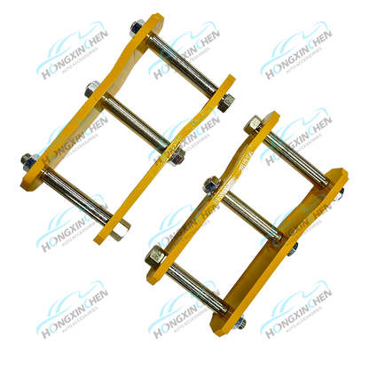 New 2 Inch Suspension Lift Kit Rear Leaf Spring G-Shackles for LC 76 78 79 Vehicles