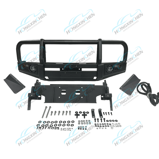 Custom Design 4x4 Steel Car Front Bumper Guard Bull Bar for Hilux Vigo Revo Rocco Tundra Tacoma Ranger F150 Navara Np300