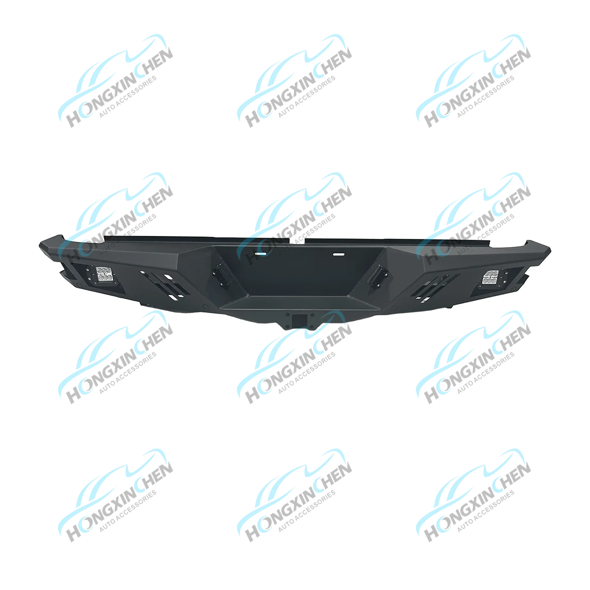 High Quality Steel Rear Bumper for Toyota Hilux Vigo 2002-2015 Top Selling Accessories Navara Colorado FJ Cruiser Pajero NP300