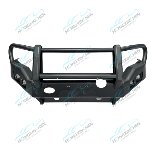 Custom Off-road 4x4 Steel Front Bumper Bull Bar Car Bumpers Bash Plate for Toyota Hilux Revo Vigo Triton L200 Mr D-max Bt50