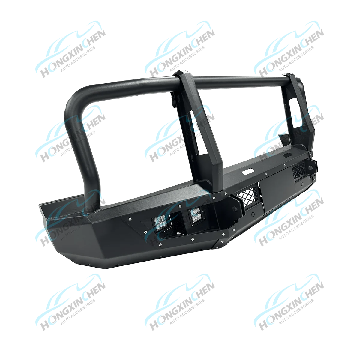 Maictop New Steel Front Bumper Bull Bar Black Accessory for Toyota for Land Cruiser 70series LC76 LC79 FJ79 Car Colorado Pajero