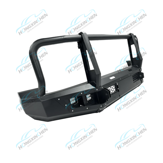 Maictop New Steel Front Bumper Bull Bar Black Accessory for Toyota for Land Cruiser 70series LC76 LC79 FJ79 Car Colorado Pajero