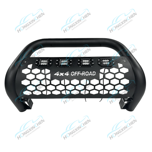 Universal Auto Accessories Grille Guard for 4x4 Toyota Hilux Revo