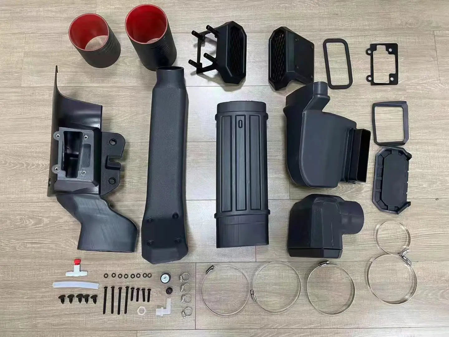 4x4 Snorkel Kit for HiLux Revo 2015-2017 Pickup Lldpe ABS Plastic Snorkel Kit Car Ram Intake Snorkel Kit