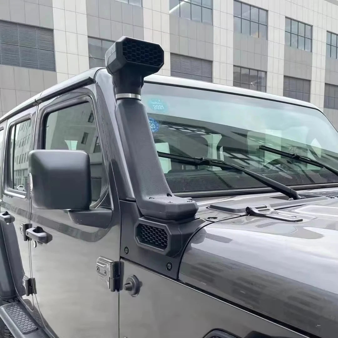 Best Selling Offroad Accessories Black Air Intake Abs Plastic Snorkel Replacement Air Ram Intake for Wrangler Jl 2018+