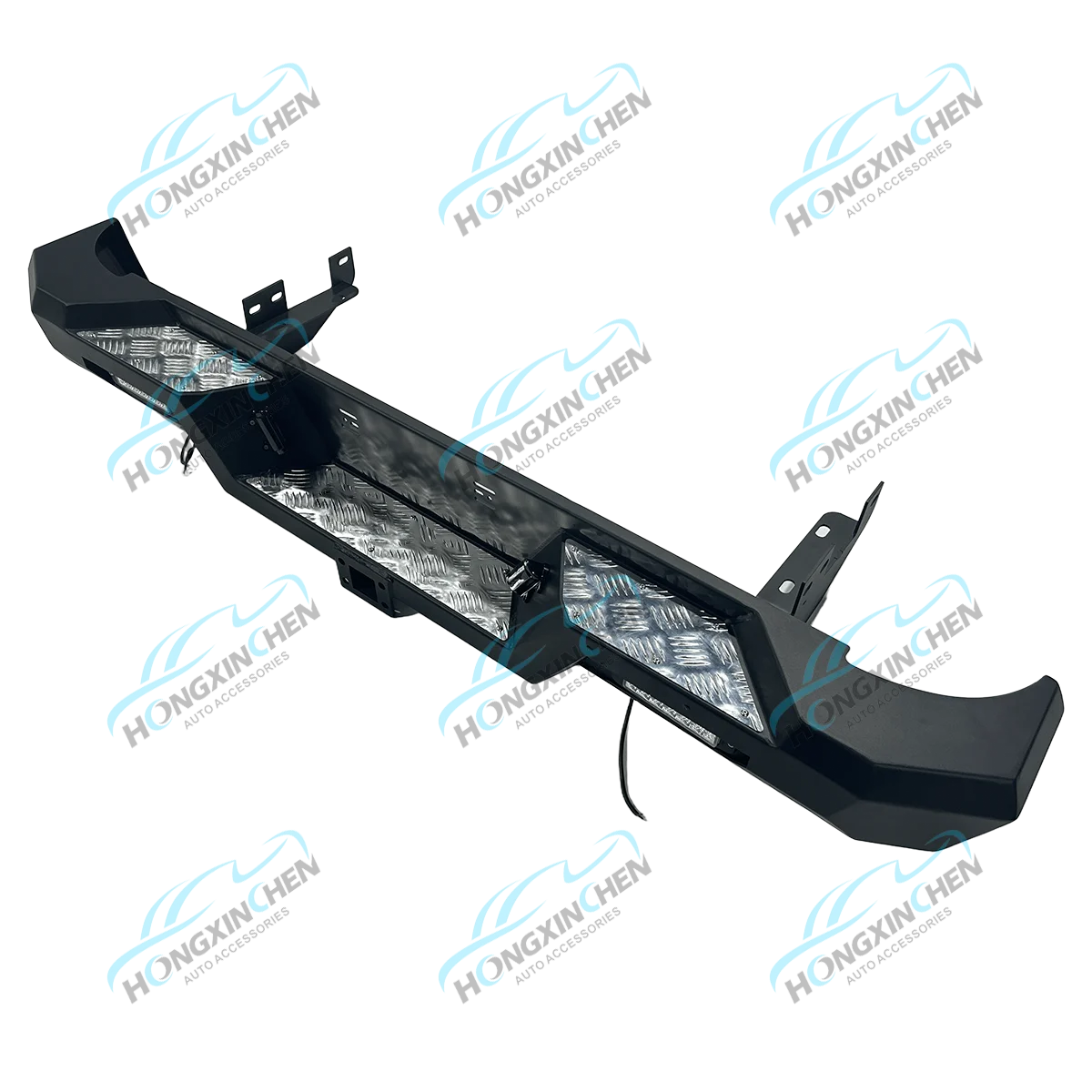 Off Road Car Accessories Customized Steel Front Bumpers Rear Bumpers for Mitsubishi L200