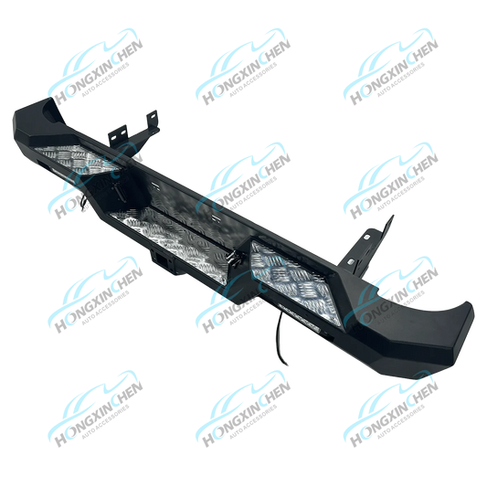 Off Road Car Accessories Customized Steel Front Bumpers Rear Bumpers for Mitsubishi L200