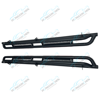 4wd Accessories Side Bar Running Board Rock Slider Rail for Isuzu D-max 2009-2020