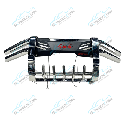 Hot Selling Stainless Steel Front Bumper Guard Nudge Bar for Truck Car Models Pajero Navara NP300 Colorado
