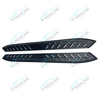 Black Off Road Universal Steel Side Steps for 4x4 Ford Ranger Raptor Running Boards