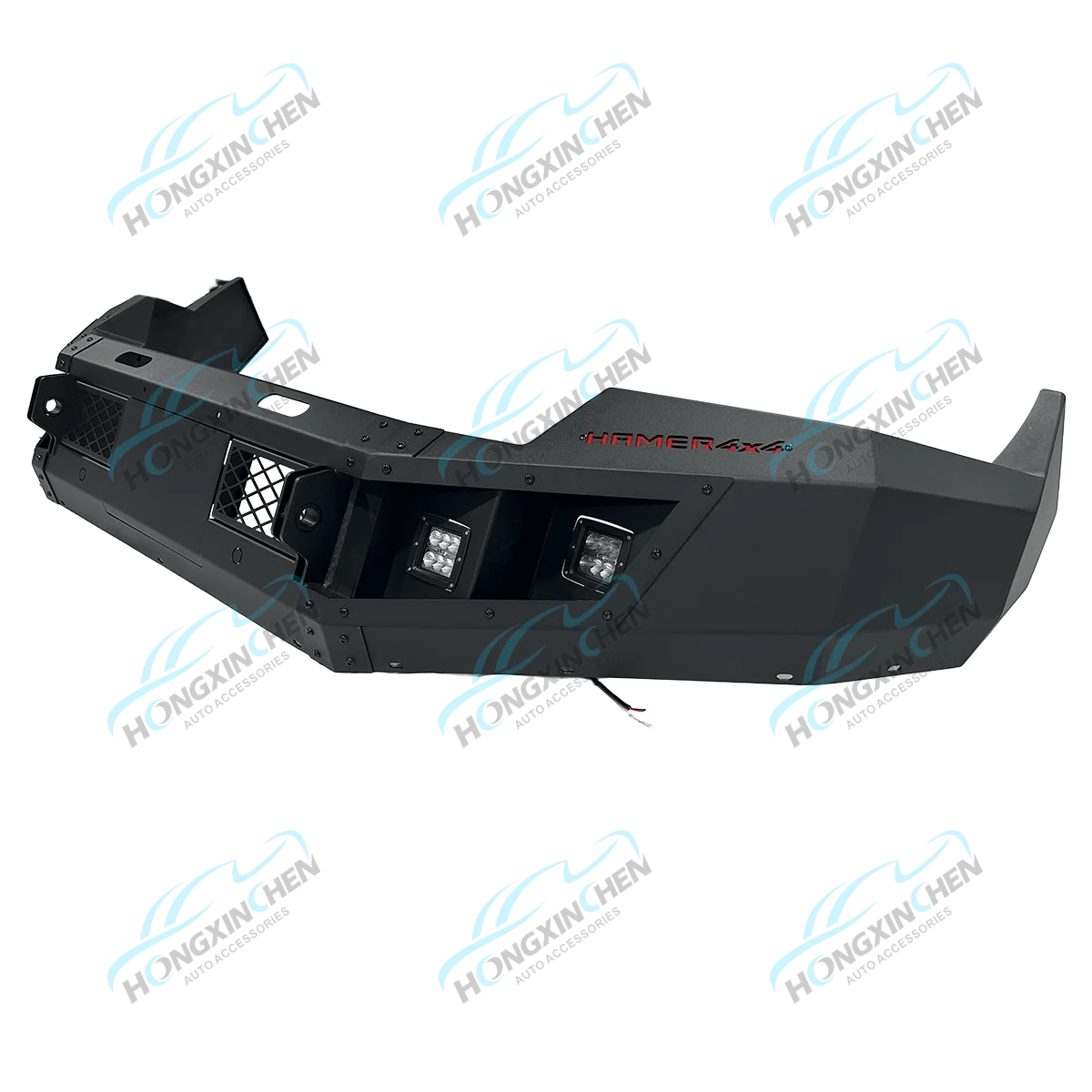 High Quality Universal Steel Front Bumper Body Kit High-Purpose Auto Car Exhaust for Land Cruiser LC300