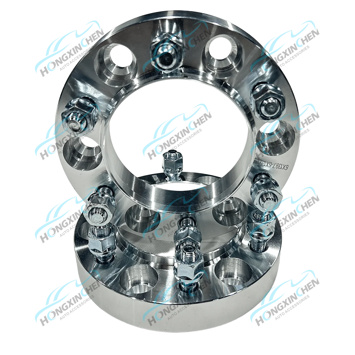 Aluminum Wheel Spacer Silver Wheel Spacer for Hilux Vigo Revo/Ranger/Dmax/Triton/Fortuner