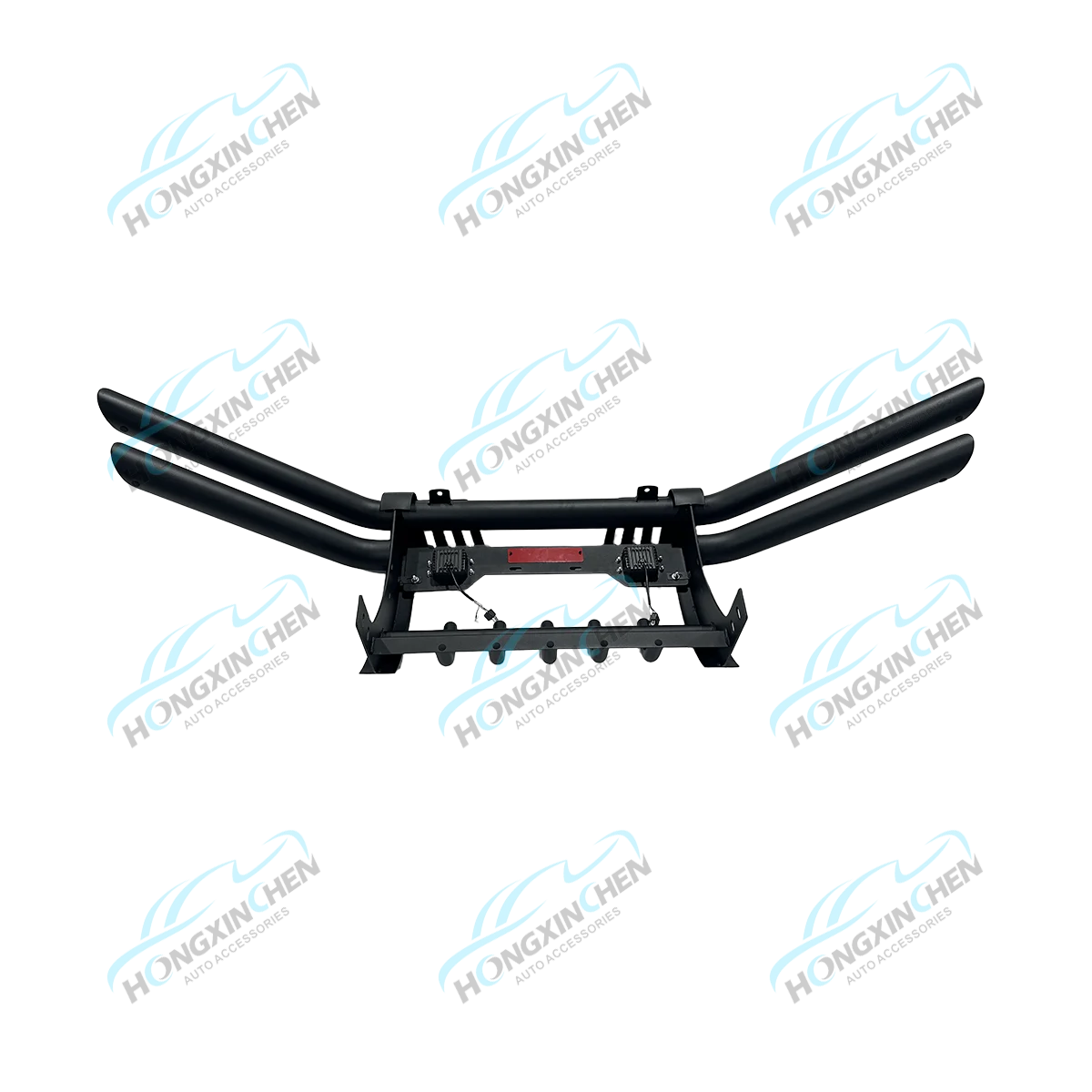 4x4 Steel Bull Bar Auto Front Bumper LED Off-Road for Toyota Hilux Vigo for Rav4 4 Runner Hiace Prado Fortuner Truck for Nissan