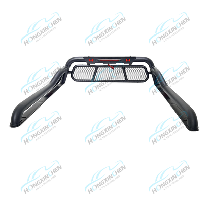 New Style 4x4 Iron Roll Bar with LED Replacement Sport Bar for 2022+ for Ranger Tacoma NP300 Black Universal Roll Bars for Picku