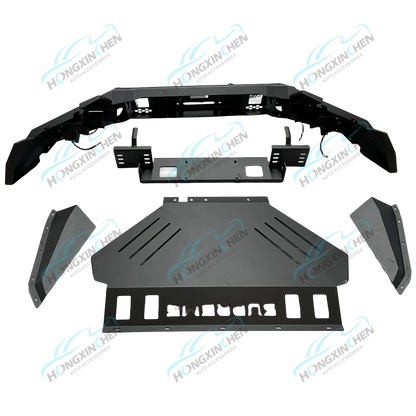 4x4 Bull Bar Steel Car Front Bumper for Ranger T9 2022 2023 Rolled Steel Bumper Guard