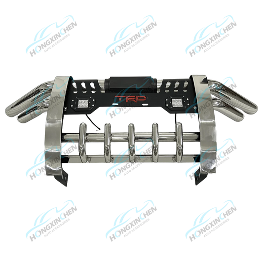Factory Price Universal Stainless Steel Front Bull Bar 4x4 Accessories for Hilux Vigo Revo Fj120-150 for Rav4 Fortuner Navara