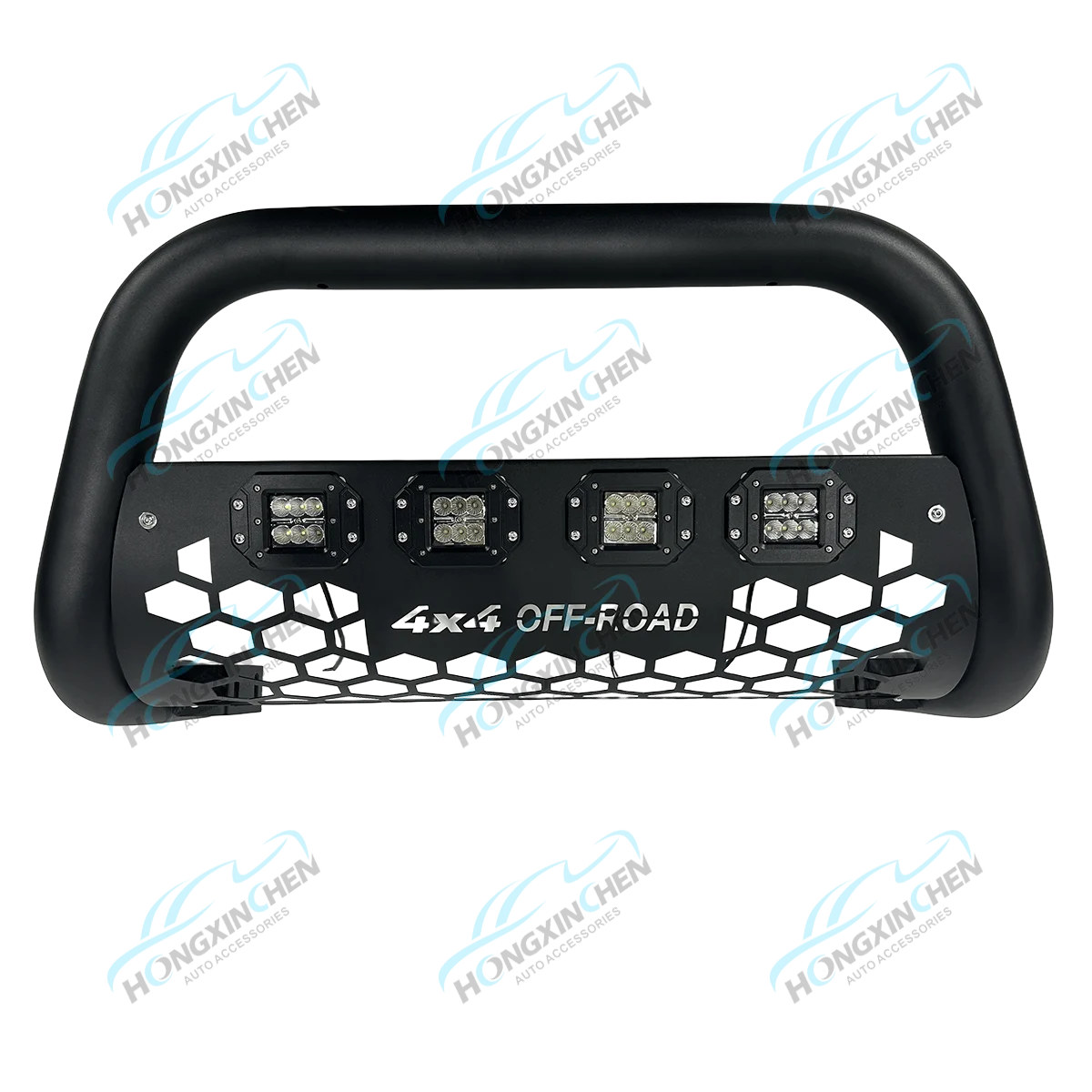 Universal Auto Accessories Grille Guard for 4x4 Toyota Hilux Revo