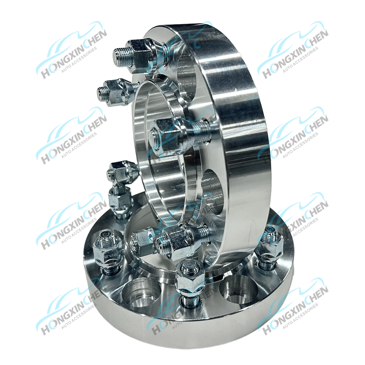 Aluminum Wheel Spacer Silver Wheel Spacer for Hilux Vigo Revo/Ranger/Dmax/Triton/Fortuner